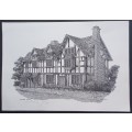 Shakespeare`s Birthplace - An Anthony John Pencil Signed Lithograph
