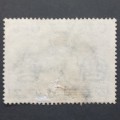 Swaziland - 1949 U.P.U. - 1,5d Blue - Single with clear postmark
