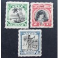 Niue - 1920 Defin Issue - Part set of Singles - Unused