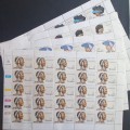 Transkei - 1981 Headdress - Full Set of Full Sheets of 25 - Unused