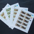 Transkei - 1987 Domestic Animals - Full Set of Sheetlets of 10 - MNH