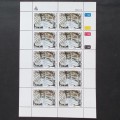 Transkei - 1990 Fossils (1st issue) - Full Set of Sheetlets of 10 - MNH