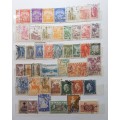 STAMP ALBUM - EUROPEAN COUNTRIES - GOOD SELECTION - IN EXCESS OF 800 STAMPS