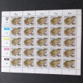 Venda - 1982 Frogs - Full Set of Full Sheets of 25 - MNH