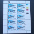 Venda - 1987 Freshwater Fish - Full Set of Sheetlets of 10 - MNH