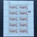 SWA - 1983 Discovery of Diamonds - Full Set of Sheetlets of 10 - MNH