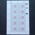 SWA - 1986 Discoverers of SWA - Full Set of Sheetlets of 10 - MNH