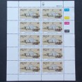 SWA - 1988 Centenary of Postal Services - Full Set of Sheetlets of 10 - MNH