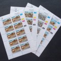 Namibia - 1991 Tourist Camps - Full Set of Sheetlets of 10 - MNH