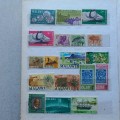 Stock Book - Malawi - Good Collection of approx 240 stamps