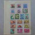 `Popular` Stamp Album - Mixed World in Unused Stamps - Approx 650 stamps