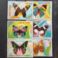 Thematics - Butterflies - 15 stamps - no duplication