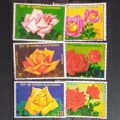Thematics - Flowers - 12 stamps - no duplication