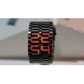 RARE SUPER FASHION STYLE LED METAL FACE WATCHES