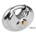 70mm DISC PADLOCK HARDENED STAINLES/STEEL ARMOUR OUTERSHELL