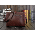 Unisex Patent Leather Messenger Bag