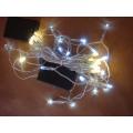 BATTERY OPERATED WHITE FAIRY LED STRING LIGHTS
