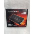 Powerbass PB4800D 5200W Mini 4 Channel Compcat Amplifier
