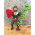 1985 Original King Hiss almost Complete With Staff and Shield Motu Masters Of The Universe
