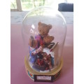 Porcelain hand-painted Teddy bears- ltd edition from the 90s