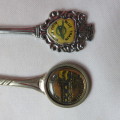 2X BLUE TRAIN TEASPOONS-SOLD TOGETHER