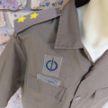 SHORT SLEEVE NUTRIA SHIRT-BELONGED TO A FORMER 1 RECCE MEMBER-ALL QUALIFICATION PATCHES & RANKS -ORI