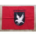 ORIGINAL AWB WENKOMMANDO BANNER USED ON NUMEROUS RALLY'S IN FRONT OF THE PODIUM WHERE EUGENE TERBLAN
