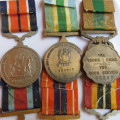 SADF FULL SIZE MEDAL GROUP-NUMBERED