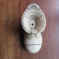 TABLE MOUNTAIN CAPE TOWN SHOE-HEIGHT 32 MM-MEASURES 57X28MM-WELL KNOWN ARTIST NOW DECEASED