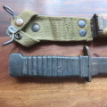 GERMAN KCB 77M1,LONG VERSION BAYONET STYLE COMBAT KNIFE-THE BLADE IS PATTERNED AFTER THE RUSSIAN AKM