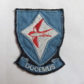 87 AIR FORCE BASE BLOEMSPRUIT CLOTH PATCH-SMALL VARIATION-1ST ISSUE-ORIGINAL