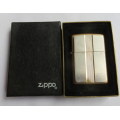 ZIPPO LIGHTER-ORIGINAL MADE IN USA IN BOX-NEED CLEANING & SERVICE
