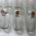 1995 WORLD CUP SET OF GLASSES-16 IN TOTAL-HEIGHT OF THE GLASSES 14 CM-TOP DIAMETER 7,8 CM