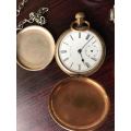 SELECTION OF 4 POCKET WATCHES -SOLD TOGETHER-MOSTLY FOR PARTS- UNTESTED