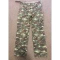 ORIGINAL KOEVOET CAMO TROUSERS-SIZE 32-PIPE LENGTH 70 CM-USED BUT GOOD CONDITION