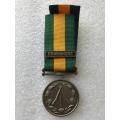SA COMMANDO CLOSURE FULL SIZE MEDAL WITH BAR-NUMBERED