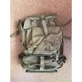 COMPLETE A53/B57 RADIO CARRY BAG WITH STEEL FRAME IN VERY GOOD & COMPLETE CONDITION-FRAME MEASURES 4