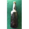 EARLY BEER BOTTLE-NO MARKINGS-END 1800`S-1900-HEIGHT 23CM