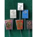 7X CAR RELATED STICK PINS-SOLD TOGETHER-1970`S-80`S