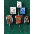 7X CAR RELATED STICK PINS-SOLD TOGETHER-1970`S-80`S