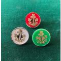 BOYS BRIGADE BADGES-3 SOLD TOGETHER -PINS INTACT