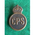 COLLAR BADGE OF CIVILIAN PROTECTION SERVICE PRIOR TO AND DURING WW2