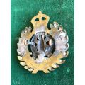 SA TECHNICAL SERVICES CORPS,FIELD MADE CAP BADGE-1942-1960- 2X LUGS