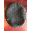 SA INFANTRY BERET -INSIDE RING MEASURES 53CM-USED BUT GOOD CONDITION