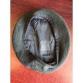 SA INFANTRY BERET -INSIDE RING MEASURES 53CM-USED BUT GOOD CONDITION
