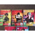 COMBAT AND SURVIVAL MAGAZINES-FOLLOWING SOLD TOGETHER: APRIL 1990 VOL 2 ISSUE 1/ MAY 1990 VOL 2 ISSU