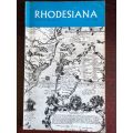 RHODESIANA PUBLICATION NO 20 JULY 1969- 117 PAGES- GOOD CONDITION