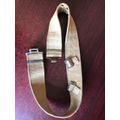 PATTERN 37 WEBBING BELT-WW2 PERIOD WITH BRASS CLASPS-EXTENDED LENGTH 92 CM