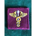 SA MEDICAL SERVICES CLOTH,EMBROIDERED BREAST BADGE FOR DOCTORS