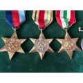 WW2 MEDAL GROUP OF 5 AWARDED TO 314134 J.A. JOOSTE